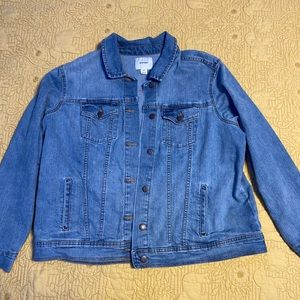 blue Old Navy jean jacket